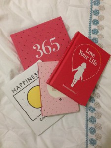 Just a few of my journals & inspirational books